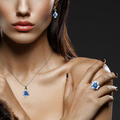 Flower Flower Jewelry Suit Petunia
